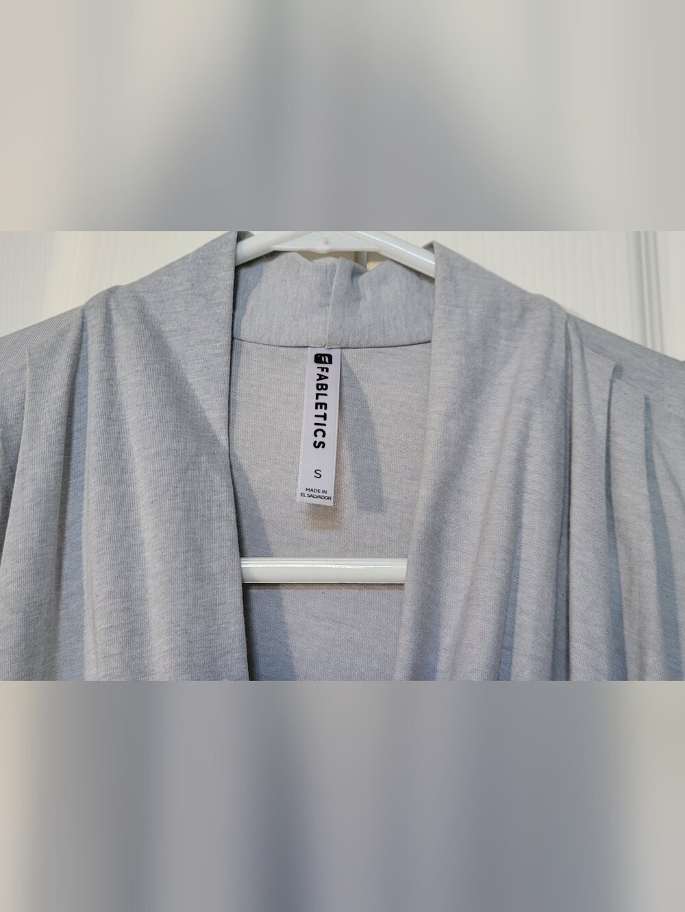 Fabletic Aruba Wrap Top Heather Grey - Picture 5 of 10